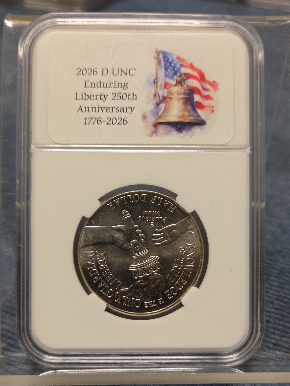 2026 D Enduring Liberty 250th Anniversary Half Dollar - UNC